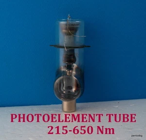 PHOTOELEMENT TUBE F-26 / Ф-26/ 215-650 Nm USSR MELZ IN ORIGINAL BOX - Picture 1 of 8