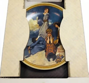 Vtg Norman Rockwell Plate “Waiting On The Shore” 2nd issue in Rediscovered Women - Picture 1 of 4
