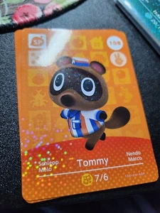 !SUPER SALE! Tommy # 108 Animal Crossing NINTENDO Amiibo Karte Serie 2 NEUWERTIG!!! - Bild 1 von 1