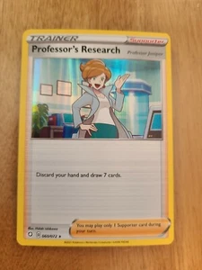HOLO Professor's Research 060/072 NM / M RARE REVERSE Shining Fates Pokemon Card - Picture 1 of 2