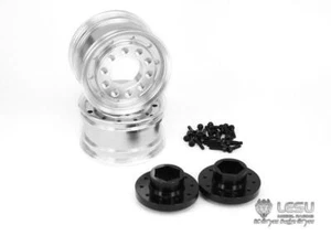 LESU Buje de metal de eje delantero motorizado 1:14 camión tractor radiocontrol para remolque Tamiya - Imagen 1 de 3
