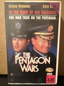 VHS THE PENTAGON WARS • Thriller • Kelsey Grammar, Cary Elwes - B4 - Picture 1 of 3