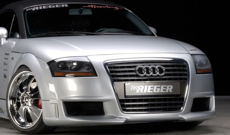 AUDI TT 8N 1999-2006 Rieger Brand OEM Front Bumper Cover RS4 Style Brand New - Image 1 of 1