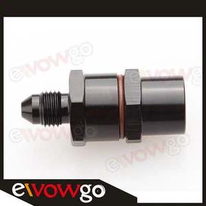 4AN Male To 4AN Female High Flow Billet Turbo Oil Feed Line Filter 30 Micron - Picture 1 of 3