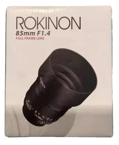 85mm F1.4 ROKINON ASPHERICAL LENS for  MFT CAMERAS NEW in BOX - Image 1 of 1