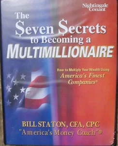 NEW Lifetime Riches (7 Secrets to Millionaire) BILL STATON -- MP3 & CASSETTES - Imagen 1 de 2