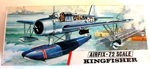 KIT AIRFIX ANCIEN 1/72è KINGFISCHER 1967 REF 251 BOITE BANDE ROUGE COMPLÈTE - Imagen 1 de 5