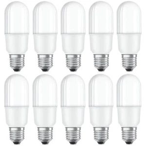 10 x Osram LED Leuchtmittel Röhre Stick 8W =60W E27 matt 806lm Neutralweiß 4000K - Bild 1 von 5
