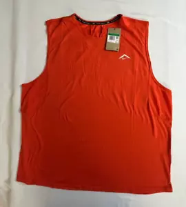 Nike Trail Men's Solar Chase Dri-FIT Orange Running Tank Top Sz XL FN3309-809 - Picture 1 of 5