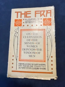 ELBERT HUBBARD - THE FRA MAGAZINE GREAT OLD ADVERTISING JANUARY, 1914 - Picture 1 of 6