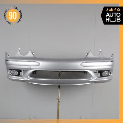 03-06 Conjunto de cubierta de parachoques delantero deportivo Mercedes W215 CL55 AMG CL500 plateado OEM Foto 1 de 4