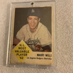 1963 Fleer #43 Maury Wills Los Angeles Dodgers Rookie Baseball Card👀👍👍👍⚾️ - Picture 1 of 6