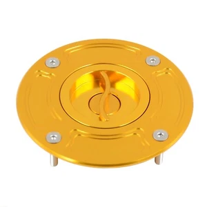 Tapa de gasolina de combustible CNC sin llave para Suzuki GSXR 1000/600/750 Hayabuda GSXR1300 - Imagen 1 de 16