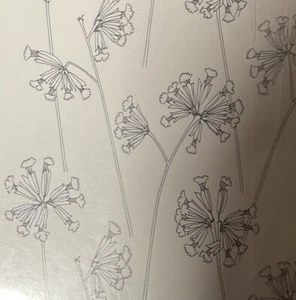 Marimekko Pottery Barn King Pillow Case Pair White Black Dandelion Flower NEW - Picture 1 of 4