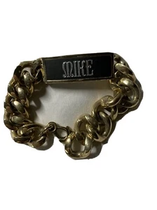 Personalized Metal Wrist Chain Engraved With Name Of Mike - Picture 1 of 4