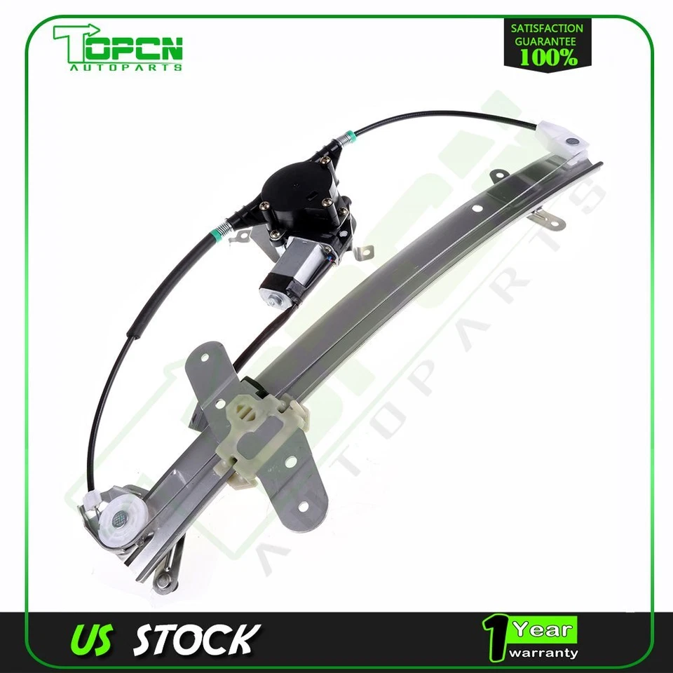 Se adapta a 98-11 Lincoln Town Car regulador de ventana eléctrica con motor lado del pasajero delantero Foto 1 de 4