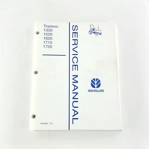 Vintage New Holland 40132030 Service Manual For 1320 1520 1620 1715 1720 Tractor - Picture 1 of 6