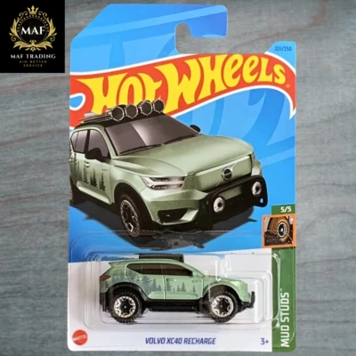 Hot Wheels Volvo XC40 Recharge #201 Mainlines 2023 ∣ Diecast New Car Collect - Immagine 1 di 2