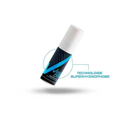 VISIODRY Super Hydrophobic Rain Spray 35ml for Motorcycle Helmet Bezel Screen - Image 1 of 2