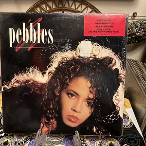 Pebbles self titled ORIG Vinyl Lp IN SHRINK WITH HYPE STICKER AND PRICE Tested - Picture 1 of 24