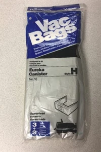 Home Care EUREKA KANISTER/Style H #16 VAKUUMBEUTEL & FILTER 3 Beutel + 3 Filter - Bild 1 von 4