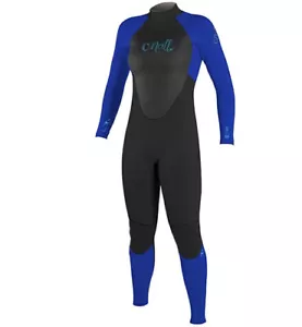 O'Neill Damen-Neoprenanzug Größe 4 Epic 3/2 hinten mit Reißverschluss durchgehend schwarz blau - Bild 1 von 12