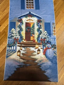 Good Tidings - Home for the Holidays quilters cotton Fabric Panel 24" x 44" - Picture 1 of 2