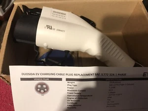 EV DUOSIDA ADAPTER PLUG TYPE DSS-EV-32-V3 SPEC 30A 240V AC 35 NEW IN BOX - Picture 1 of 3