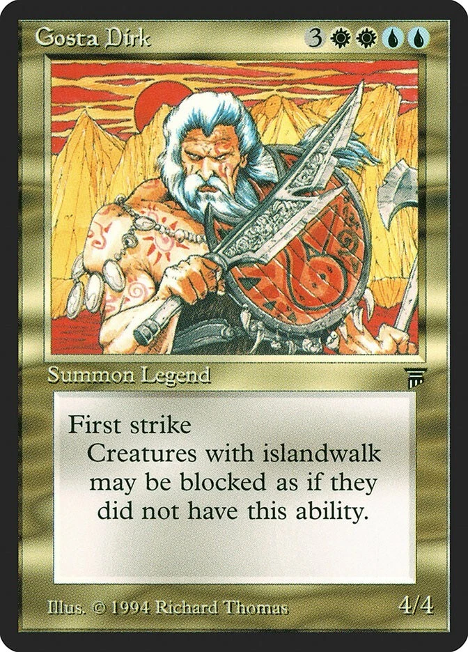 MTG Gosta Dirk Legends Magic the Gathering - Image 1 of 1