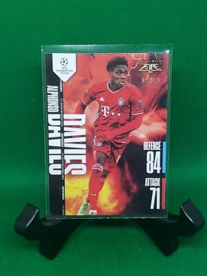 Alphonso Davies Topps Match Attax Fire Card 84/500 - Image 1 of 2
