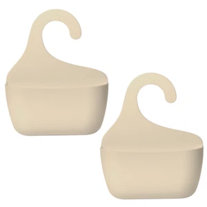 2x Badkorb mit Haken Badregal Duschregal Duschkorb Utensilo Aufbewahrungskorb - Bild 1 von 5
