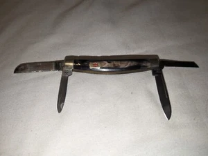 Vintage Kissing Crane Robi Klass Solingen Germany 1743XV Congress 4 Blade Knife - Picture 1 of 16