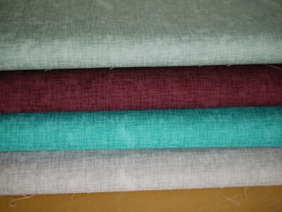 Kaufman Patchworkstoff QUILTERS LINEN, Baumwollstoff, einfarbig, versch. Farben - Bild 1 von 4