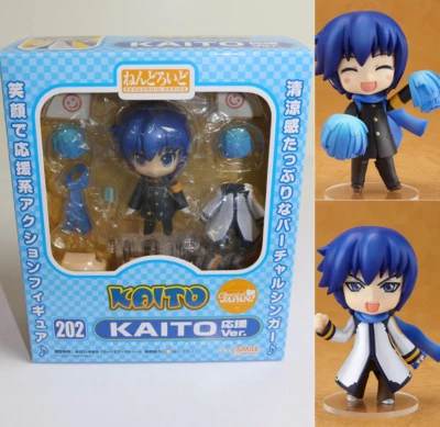 Nendoroid KAITO Support Cheerful Ver. Action Figure #202 Good Smile Company Used - Image 1 of 4