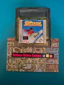 NINTENDO GAMEBOY COLOR : Supreme snowboarding - Picture 1 of 2