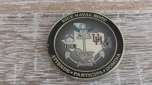 Moneda Desafío Consorcio Houston ROTC Arroz Naval USN #865X - Imagen 1 de 8