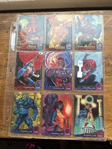 Carte Fleet Ultra X-men 1994 Marvel Comics Lotto A10 - Foto 1 di 3