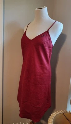 Red Harley Davidson Ladies Slip Dress Chemise Sz Small Excellent Condition - Image 1 of 4