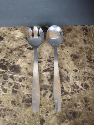 Набор сервировок салатов Regent Sheffield из нержавеющей стали 2 шт. атомный глянцевый Япония - Изображение 1 из 4