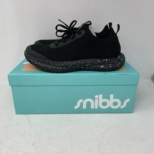 Snibbs ROVR schwarz gesprenkelte Schuhe Unisex Herren Größe 7 Damen 8,5 - Bild 1 von 9