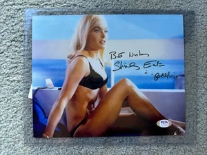 Foto autógrafa de Shirley Eaton Goldfinger 10x8 James Bond PSA/DNA - Imagen 1 de 3