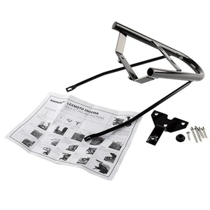 Portaequipajes Trasero para ZS125T-48 Resistente Negro Anodizado Scooter Metal 10 kg - Imagen 1 de 9