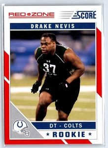 2011 Score Red Zone #332 Drake Nevis RC Colts - Picture 1 of 2