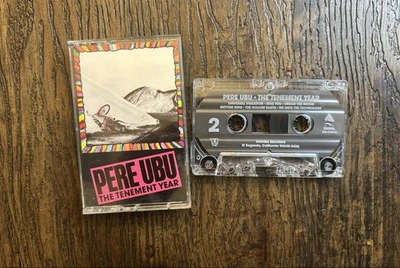 Pere Ubu The Tenement Year Cassette 1988 Enigma D4-73343 VG+++ - Image 1 of 2