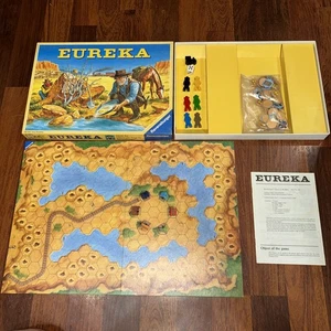 Gioco da tavolo Eureka 1988. Ravensburger gioco vintage Gold Rush Gold Fever completo - Foto 1 di 8