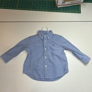 Polo Ralph Lauren Boy's Blue Oxford Shirt NWOT - Picture 1 of 8
