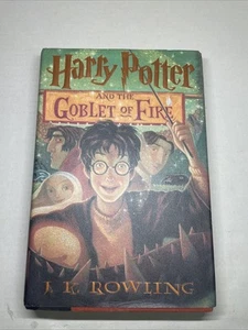 Harry Potter And The Goblet Of Fire Hardcover First American Edition July 2000 - Imagen 1 de 12