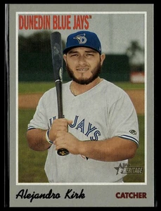 Topps Heritage Minor League #10 2019 Alejandro Kirk - Imagen 1 de 2
