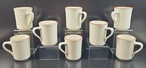 (8) Syracuse China Mesa Grande Mugs Set Vintage Restaurant Ware Coffee Cups Lot - Picture 1 of 24