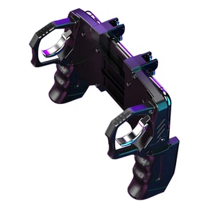 K21 Mobile Game Helper Mobile Game Controller Vier-Finger Linkage Spiel - Bild 1 von 12